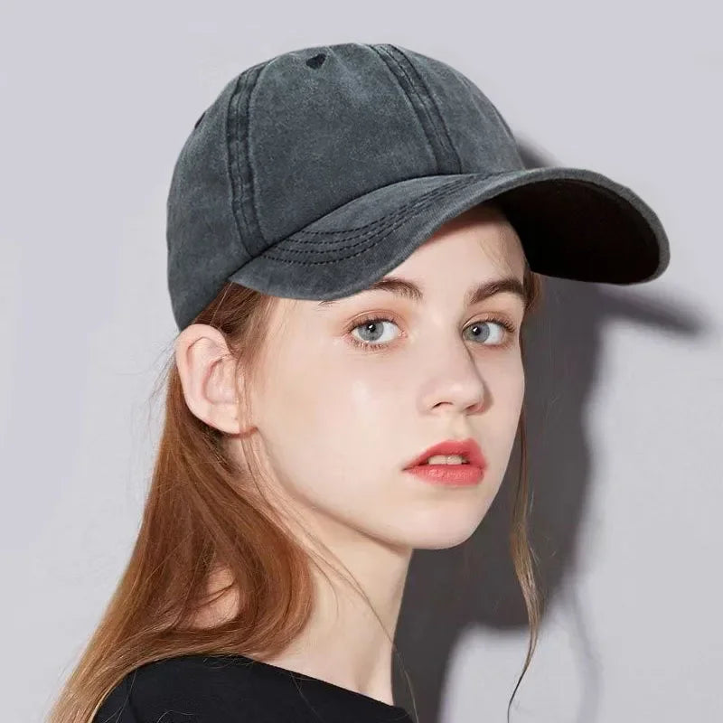 Solid Snapback Cap
